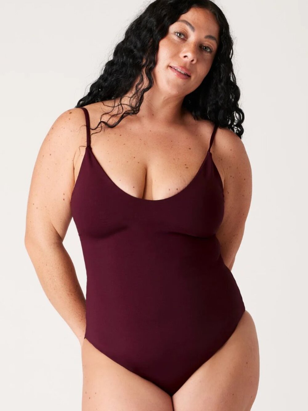 LONDRÈ Bodywear "The Corset One Piece" - Pomegranate